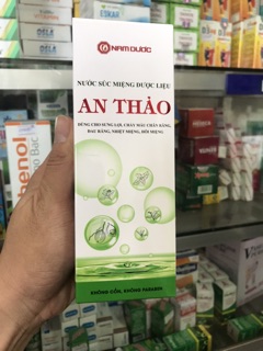 NƯỚC SÚC MIỆNG AN THẢO 250ml