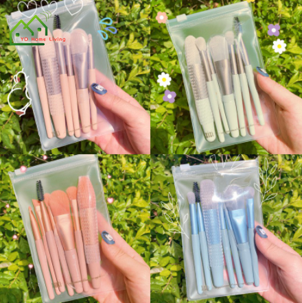 [Hàng mới về] Set 8 cọ trang điểm thiết kế mini nhỏ gọn tiện lợi