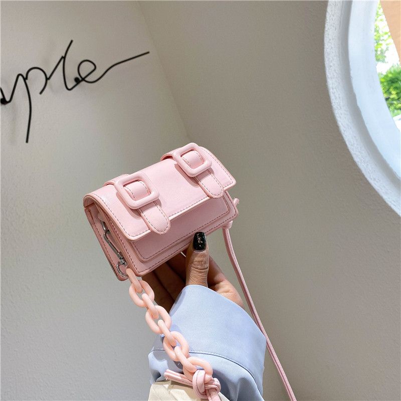 Túi Đeo Chéo Mini Màu Sắc Ngọt Ngào Thời Trang Xuân Hè Cho Nữ