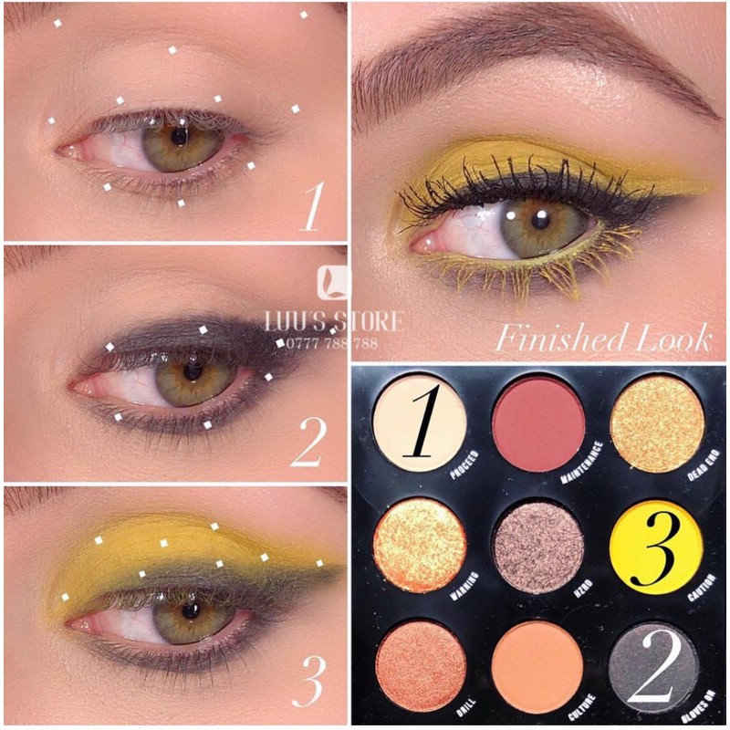 Bảng Phấn Mắt Colourpop Proceed With Caution