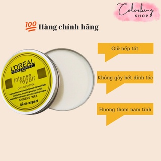 Sáp Vuốt Tóc Nam LORRAE 100g sáp gel mềm, sáp cứng tạo kiểu dễ dàng tóc nam nữ giữ nếp tốt wax tóc