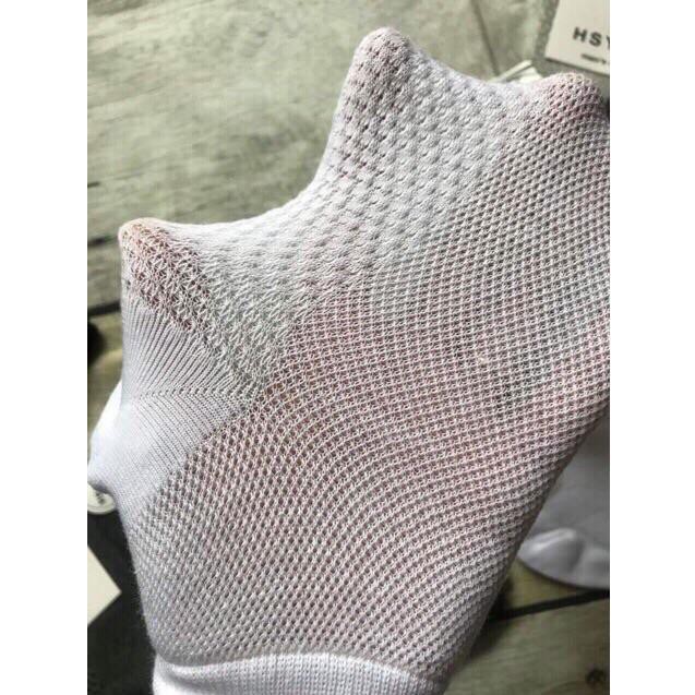 Set 10 Đôi Tất Nam Thông Hơi Kháng Khuẩn Xuất Nhật Cao Cấp,.