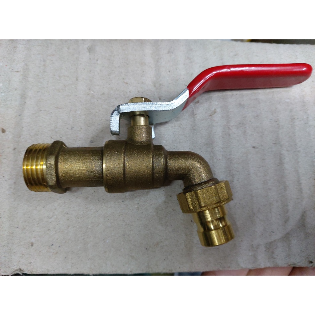 Vòi nước tay gạt đồng 21 và vòi tay gạt nhựa 21 bền đẹp