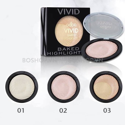 [Auth Thái] Phấn Bắt Sáng Odbo Có Nhũ Baked Highlighter 02 ( nhũ hồng ) | BigBuy360 - bigbuy360.vn