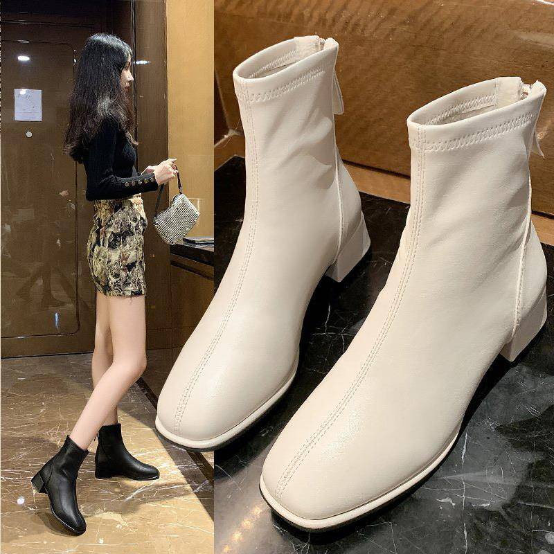 Giày Boot Thiết Kế Mới Đế Dày Cao Cấp Thời Trang Dành Cho Mùa Thu Đông