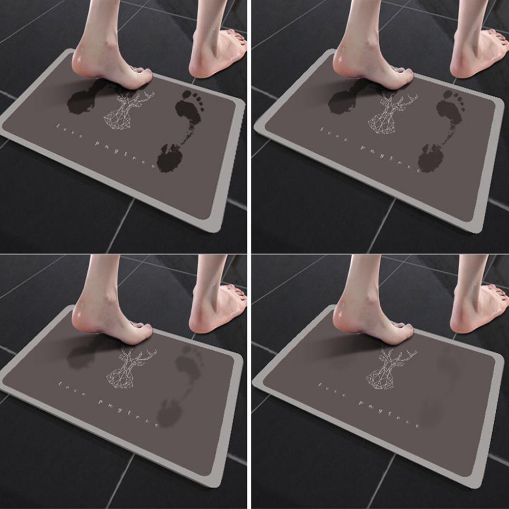 Thảm Chùi Chân Chống Trượt Nhanh Khô Kích Thước 60x40cm Dành Cho Gia Đình