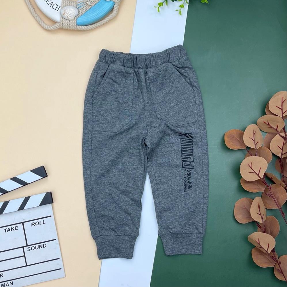 Quần Cotton Bé Trai In chữ Chính hãng litibaby size từ 2-10, cho bé Từ 11 đến 30kg