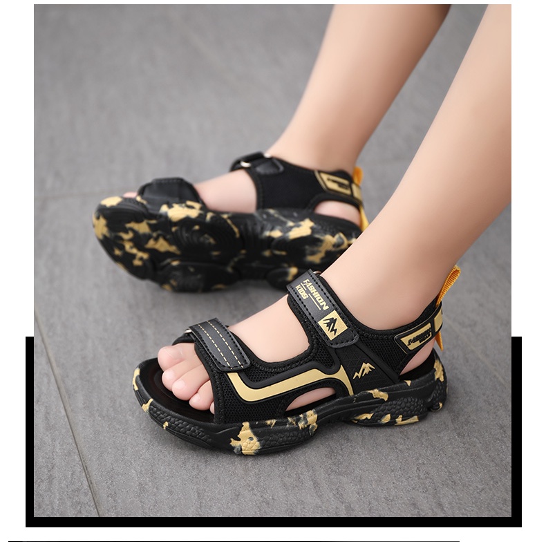 Sandal dép quai hậu thể thao cho bé trai từ 4 đến 10 tuổi  Richkidsstore2021