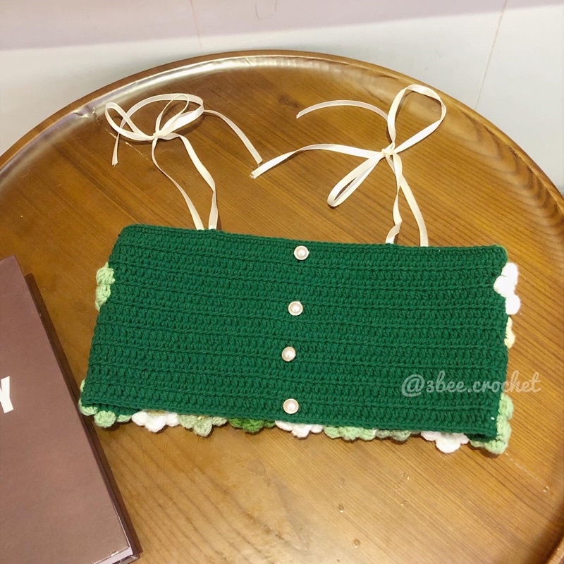 Áo len hoa theo tone màu