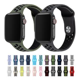 Dây Silicone Khóa Kim Loại Cho Đồng Hồ Apple 42mm / 38mm 3 2 1