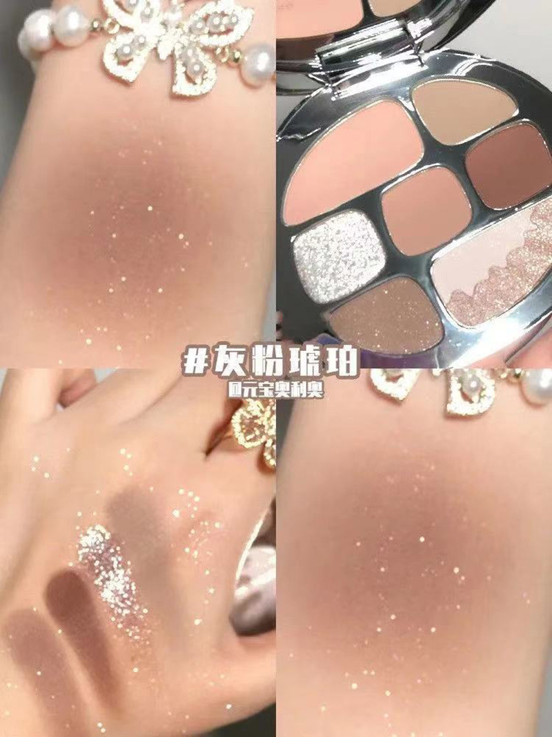 Bảng Phấn Mắt Dikalu 8 Màu Lì Ánh Ngọc Trai Tông Đất Độ Bóng Cao | BigBuy360 - bigbuy360.vn