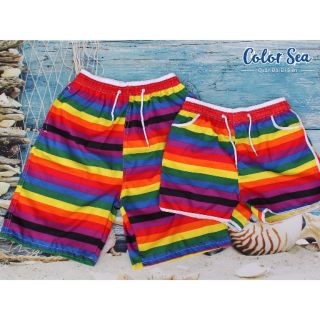 Combo 10 quần đi biển sọc 7992