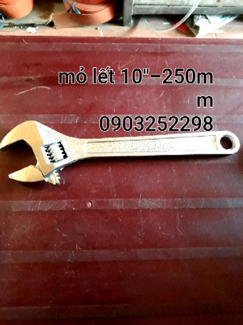 Mỏ lết đa năng nhỏ  10&quot;-250m m-cờ lê mỏ