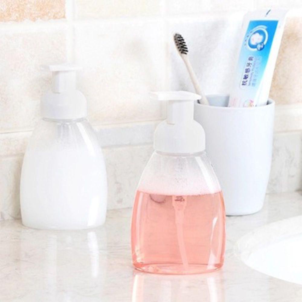 Chai Rỗng Trong Suốt 300 / 250ml Dùng Đựng Xà Phòng Dạng Bóp Tiện Lợi Khi Đi Du Lịch