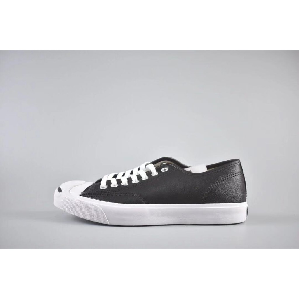 Converse Jack Purcell CP OX mở đầu loạt cười cổ điển trung tính cắt da thấp giày thể thao lưu hóa 164224C