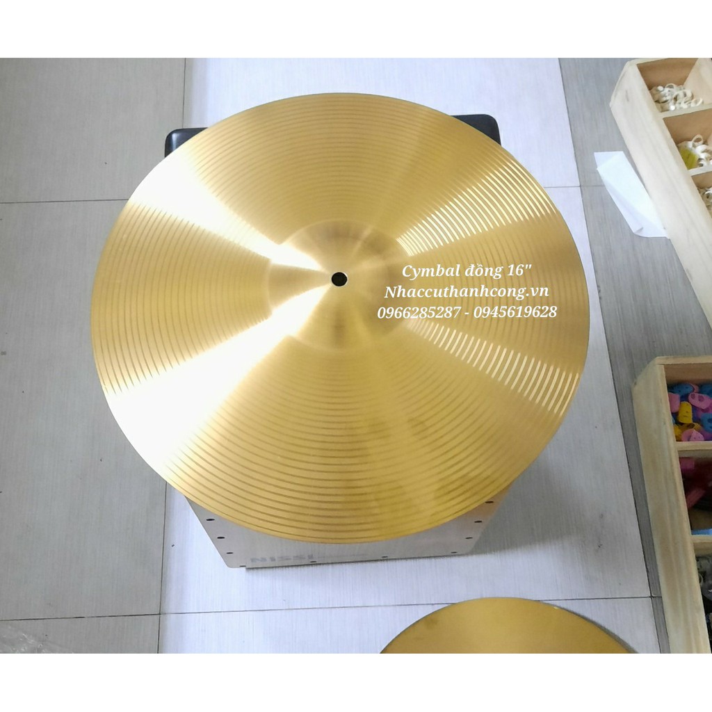 Lá Cymbal đồng 16 inch trống jazz (1 lá)| NHẠC CỤ THÀNH CÔNG