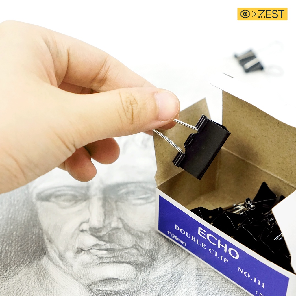 Kẹp giấy 25mm- Hộp 12 cái