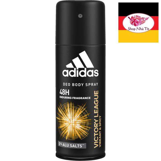 Chính hãng Auth Xịt khử mùi nam adidas UEFA Champions League® 150ml