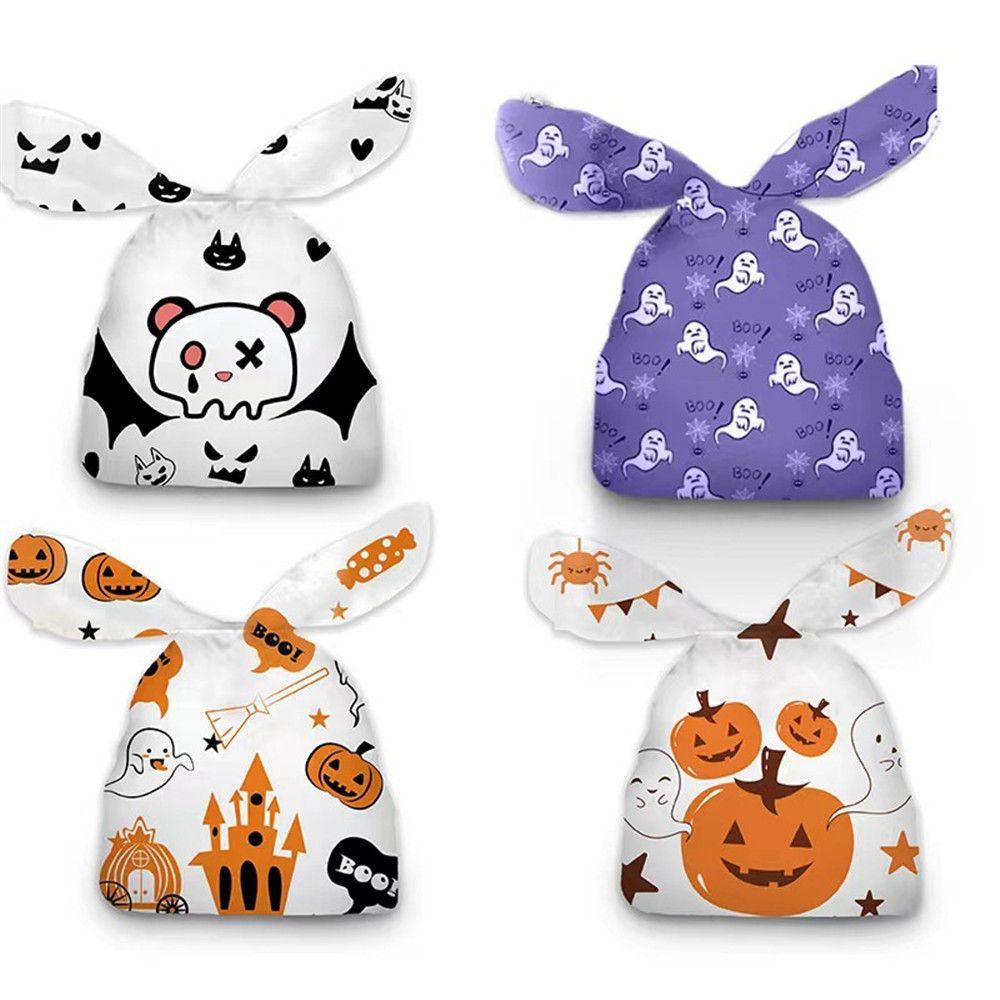 Bộ 50 Túi Đựng Bánh Kẹo Phong Cách Halloween