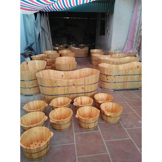 Chậu ngâm chân có hạt massa