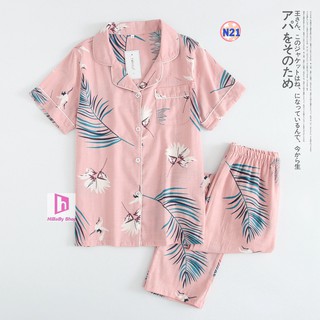 Pijama thô đũi mặc hè cực mát n21
