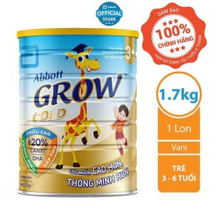 Sữa bột abbott grow 3+ 1700g