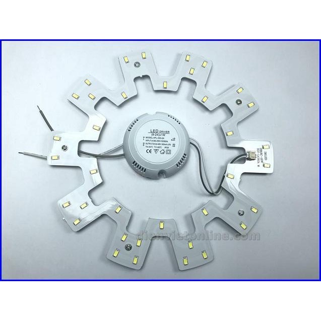 Đèn Led vòng siêu sáng 24W (27cm) - Điện Việt