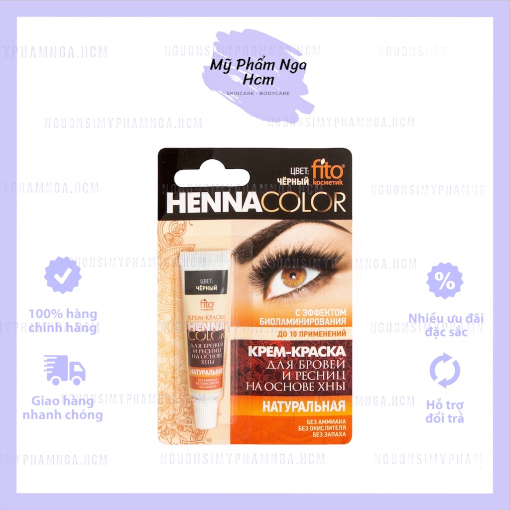Nhuộm lông mày lông mi thảo dược Fito Henna Color