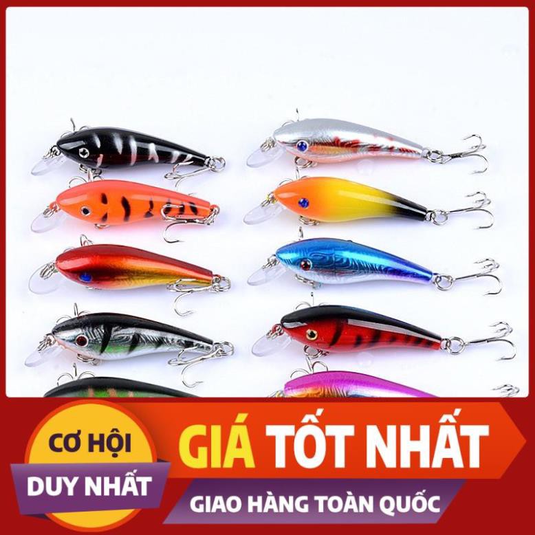 [ Xả Nhanh] Mồi Câu Cá Giả_ Mồi Câu Lure Mino dài 5,7cm nặng 4,4g  _ 001