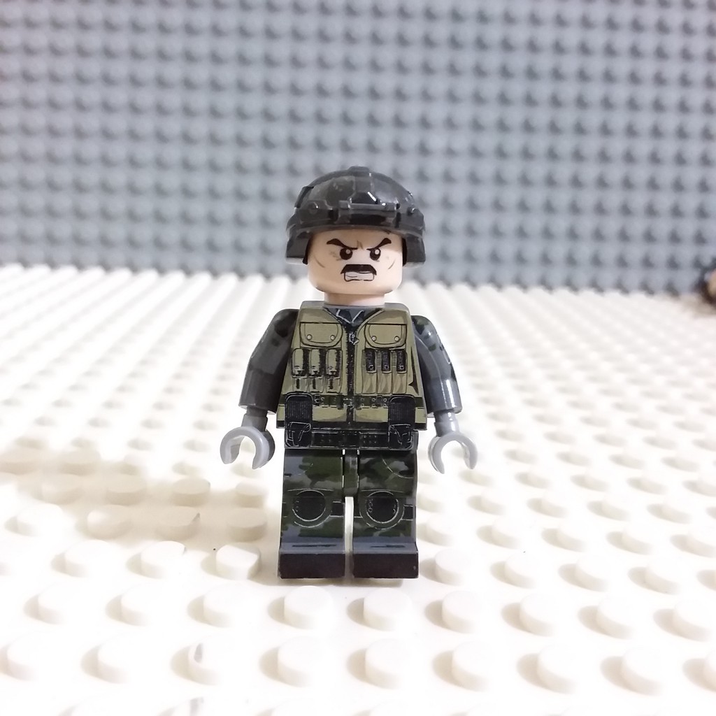 Minifigures Các Mẫu Nhân Vật Người Lính Camo Đẹp