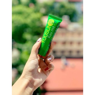 Yoosun rau má ngừa rôm sảy, mụn, côn trùng cắnCông dụng  Ngăn ngừa rôm sảy, mẩn ngứa, vết muỗi đốt, côn trùng cắn.  Ngăn