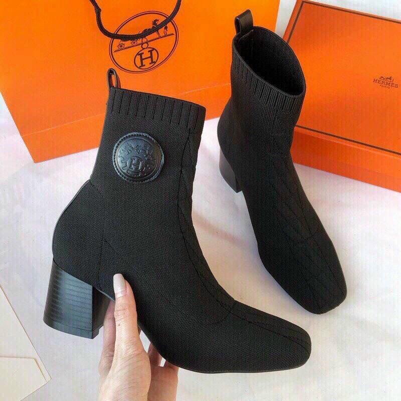 Bốt boot len hm gót trụ fullbox