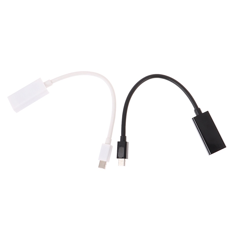 XBVN Mini DP Display Port Thunderbolt To HDMI Adapter Cable for Macbook Lenovo Dell