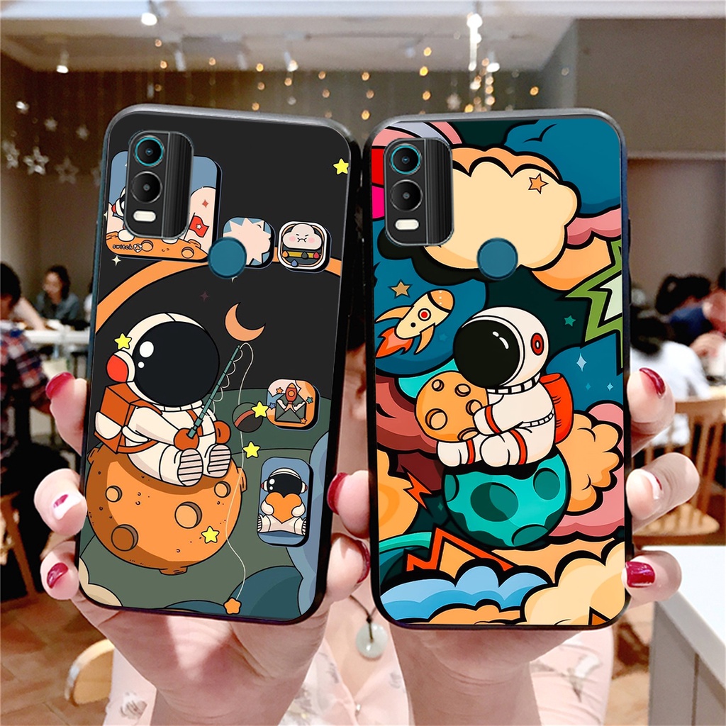 Ốp lưng Nokia C21 Plus mẫu vũ trụ siêu hot cực đẹp cute