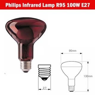 Bóng đèn hồng ngoại Philip 100w hoặc 150w (giảm giá)