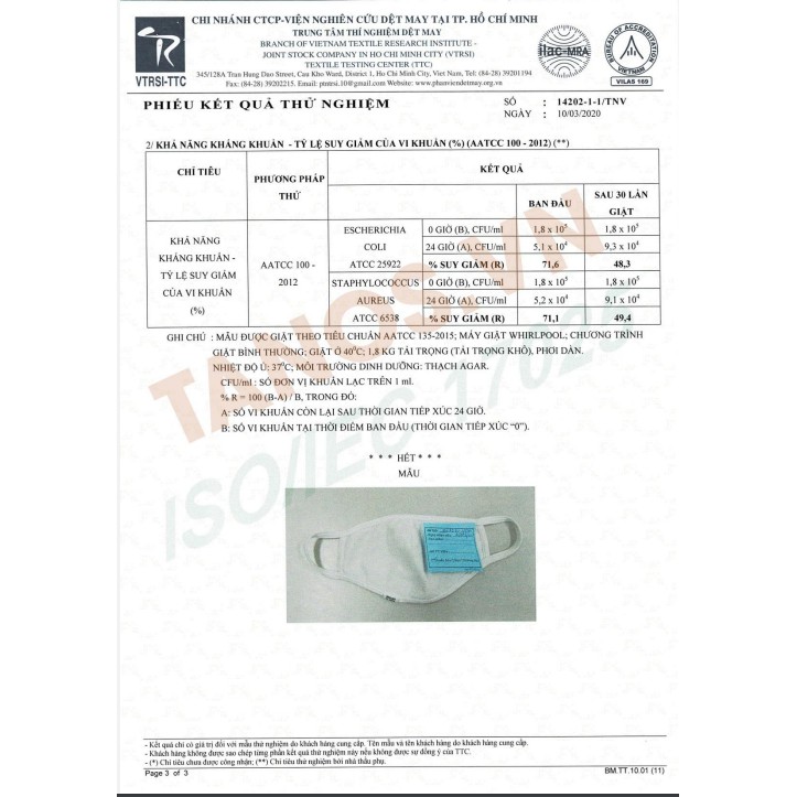 Khẩu trang vải kháng khuẩn 3 Lớp Protech Mask [30 lần giặt] | BigBuy360 - bigbuy360.vn