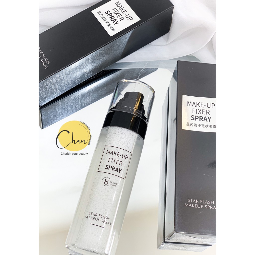 Xịt nhũ khóa makeup chính hãng Star Flash Make Up Spray 8 Hours Wear | BigBuy360 - bigbuy360.vn