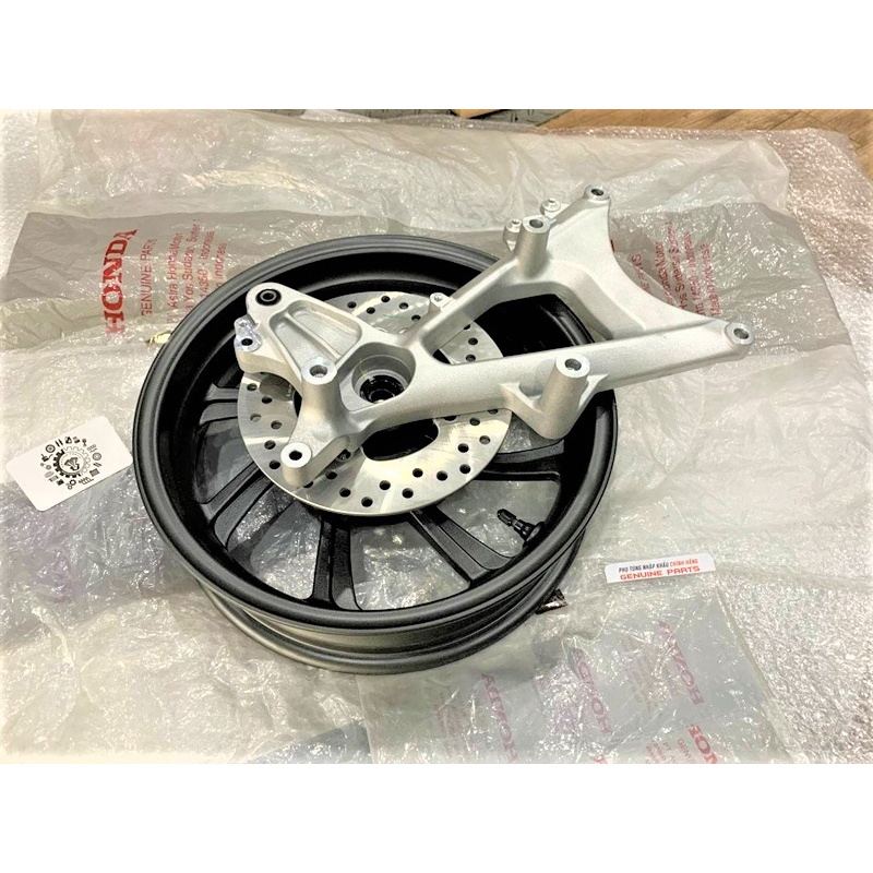Bộ mâm gấp đĩa PCX 150 2019 nhập khẩu chính hãng Honda Indo 43251K97N01 / 52100K97N00 / 42650K97N00ZA