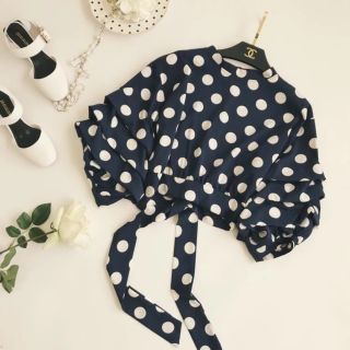 Áo kiểu chấm bi Quảng Châu