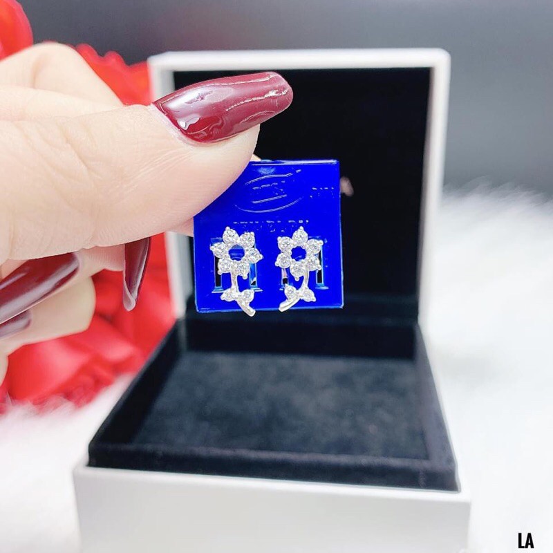 ĐÔI NỤ HOA CAO CẤP BẠC TA