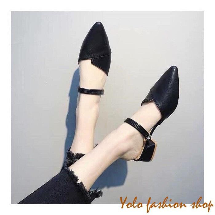 Giày sục búp bê nữ vá mũi siêu xinh-SU11 | BigBuy360 - bigbuy360.vn