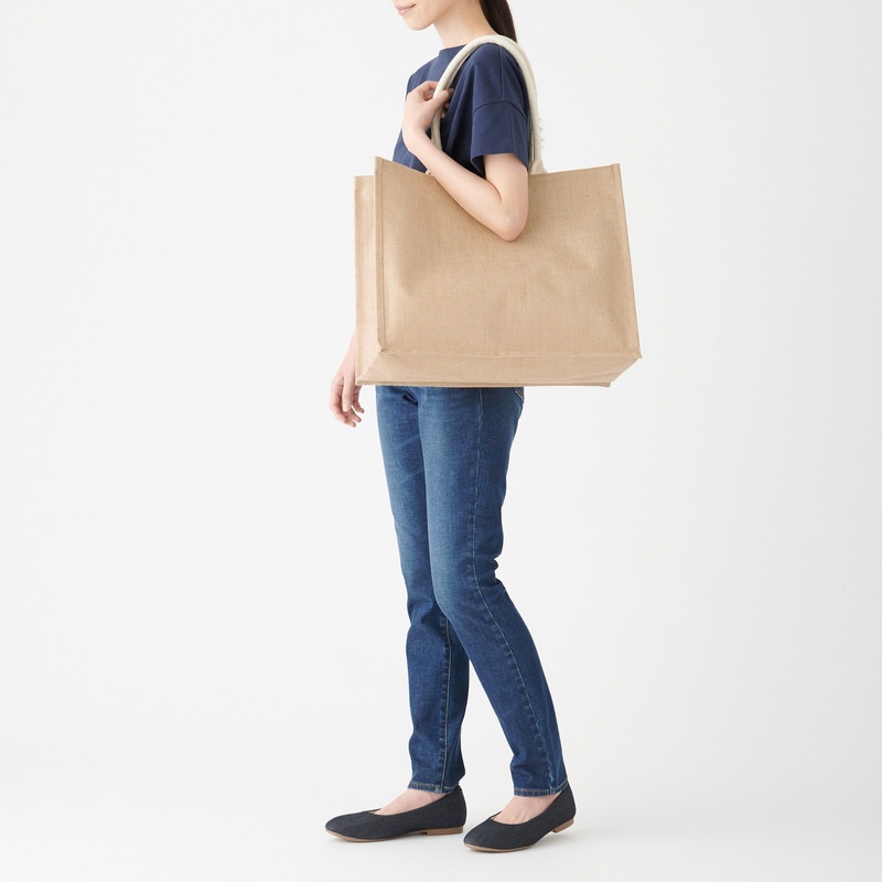 Muji Túi My Bag A3 Vải Sợi Đay