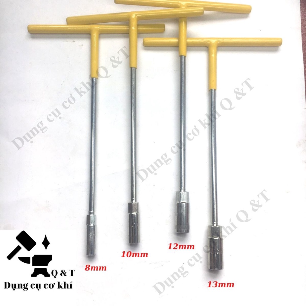 Tuýp chữ t , Tay vặn khẩu bộ 7 chiếc