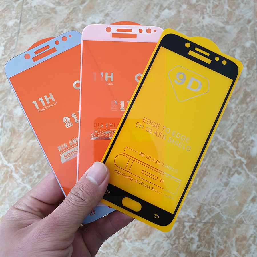 Kính cường lực full màn hình Galaxy J7 Pro J730