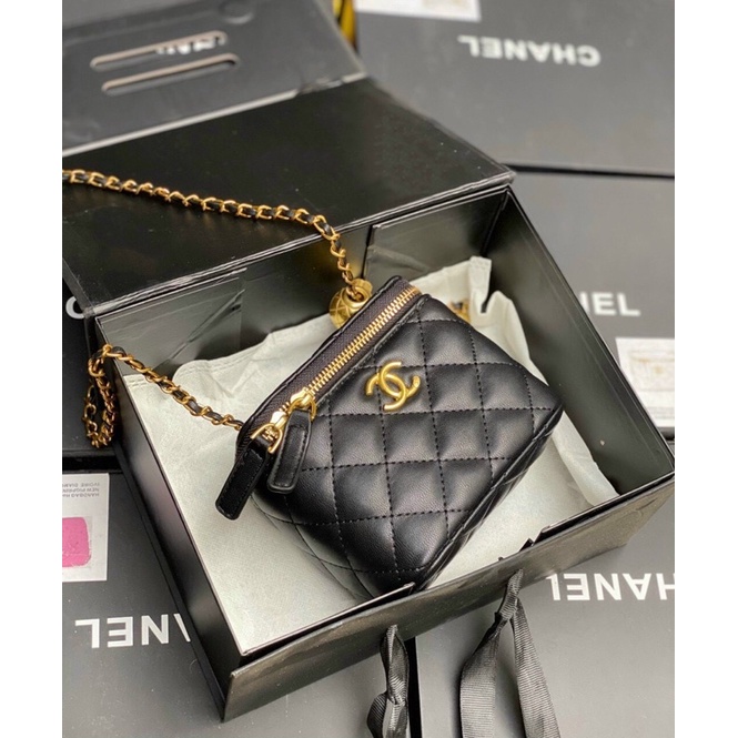 TÚI ĐEO CHÉO CHANELLL VANITY FULL BOX NAM CHÂM