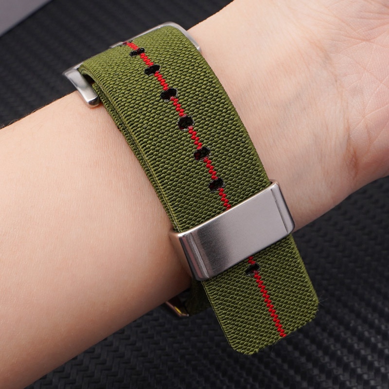 Dây Đeo Tay Nylon Nato 18mm 20mm 22mm 24mm Thao Tác Nhanh Dành Cho Nam