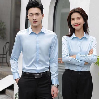 (S ~ 5xl) Áo sơ mi nam, Thời trang Hàn Quốc, phù hợp với quần áo văn phòng