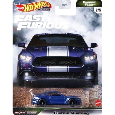 Bộ Xe mô hình Hot Wheels 1/64 Fast & Furious series Fast Fleet