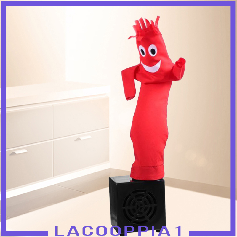 [LACOOPPIA1]Inflatable Tube Man with Air Blower Mini Desktop Dancing Star Table UK Plug