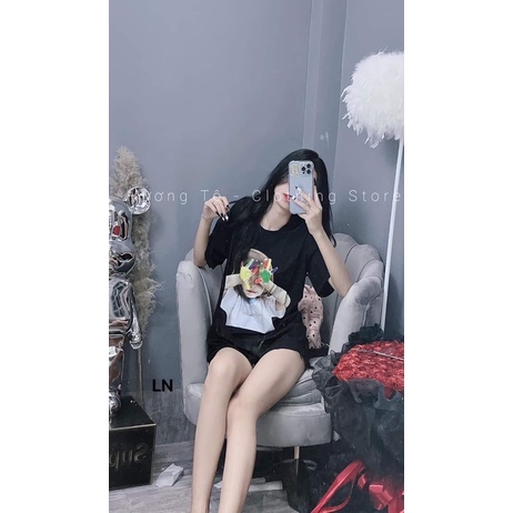 Áo phông em bé tay màu DA6